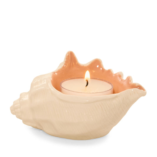 Seashell Tea Light Candle Holder WUT