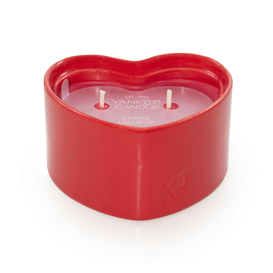 Chérie Lollipop Heart Candle X4W