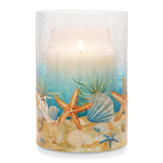 Coastal Jar Candle Holder 67Q