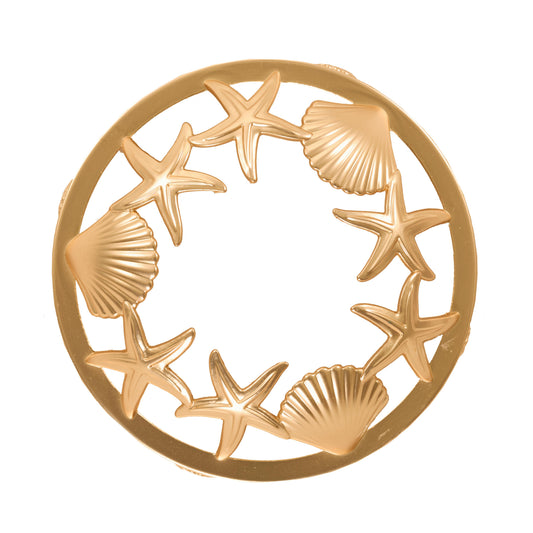 Seashell Illuma-Lid® Jar Candle Topper 0XD