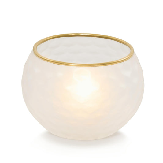 Frosted Honeycomb Tea Light Candle Holder Y9X